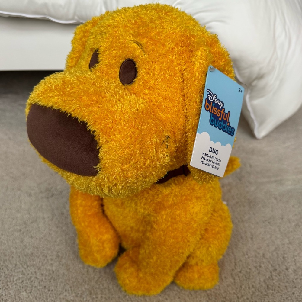 Disney Dug Blissful Buddies Weighted Plush Toy